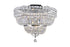 CWI Lighting Stefania 9 Light Bowl Flush Mount With Chrome Finish Model: 8003C24C