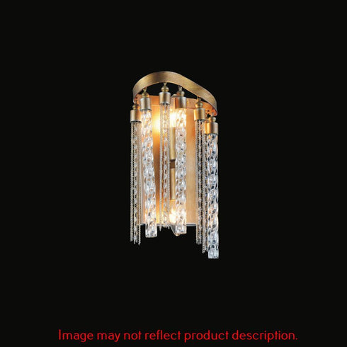 CWI Lighting Storm 2 Light Wall Sconce With Chrome Finish Model: 5648W7C