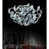 CWI Lighting Swivel 9 Light Flush Mount With Chrome Finish Model: 5067C18C