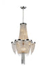 CWI Lighting Taylor 7 Light Down Chandelier With Chrome Finish Model: 5480P14C