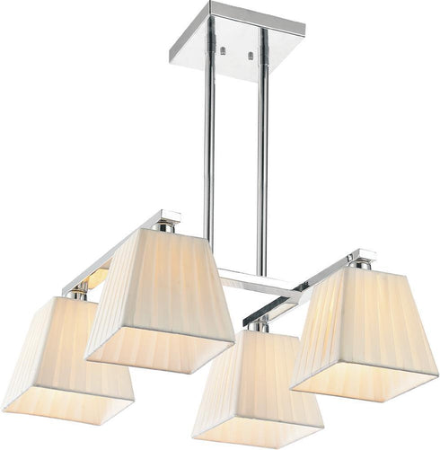 CWI Lighting Tilly 4 Light Down Pendant With Chrome Finish Model: 5456P16C-4