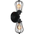 CWI Lighting Tomaso 2 Light Wall Sconce With Black Finish Model: 9610W6-2-101