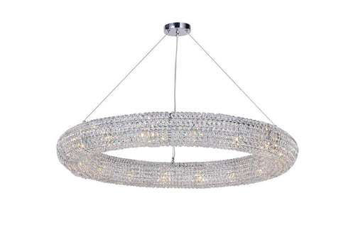 CWI Lighting Veronique 16 Light Chandelier With Chrome Finish Model: 1057P40-16-601