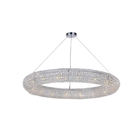 CWI Lighting Veronique 16 Light Chandelier With Chrome Finish Model: 1057P40-16-601