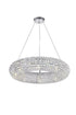 CWI Lighting Veronique 8 Light Chandelier With Chrome Finish Model: 1057P24-8-601
