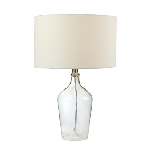 D2695 Dimond Hideaway Collection 23" Clear Glass Table Lamp