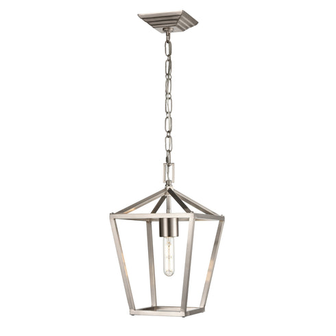 DVI Lighting 1 Light Mini Pendant In Multiple Finishes And Model: DVP30120MF+GR