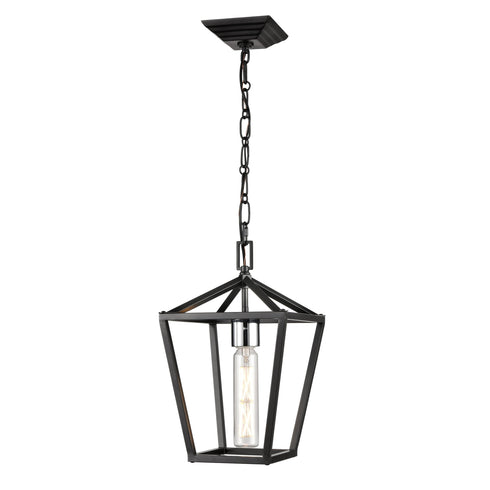DVI Lighting 1 Light Mini Pendant In Multiple Finishes And Model: DVP30120MF+GR