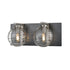 DVI Lighting Tropea 2 Light Vanity Model: DVP40422BR+GR-RPG