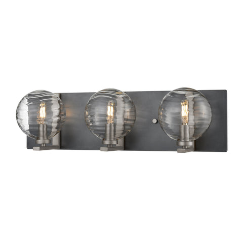 DVI Lighting Tropea 3 Light Vanity Model: DVP40443BR+GR-RPG