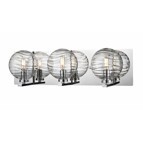 DVI Lighting Tropea 3 Light Vanity Model: DVP40443BR+GR-RPG