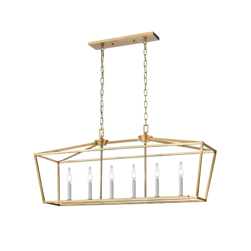DVI Lighting 6 Light Linear In Multiple Finishes And Model: DVP30102MF+GR