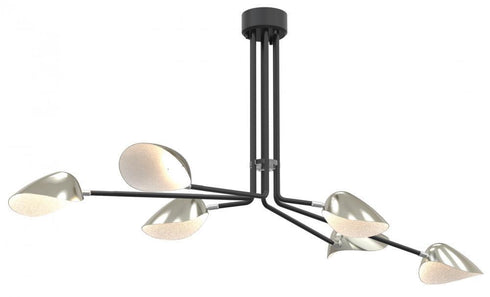 DVI Lighting Abbey Road 24.5 Inch Chandelier Model: DVP21392GR/SN