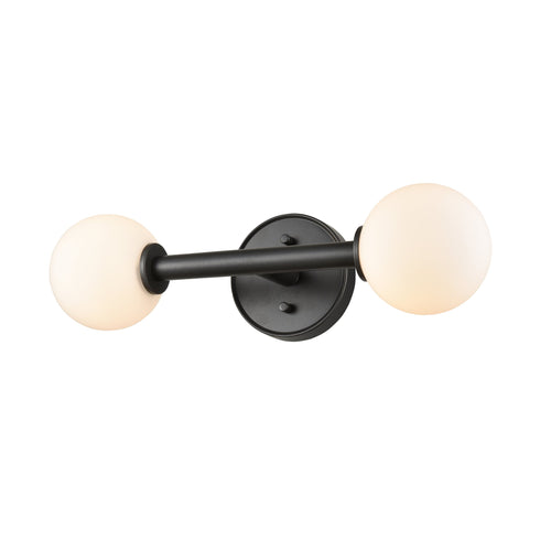 DVI Lighting Alouette 2 Light Vanity Model: DVP34599CH+BN-OP