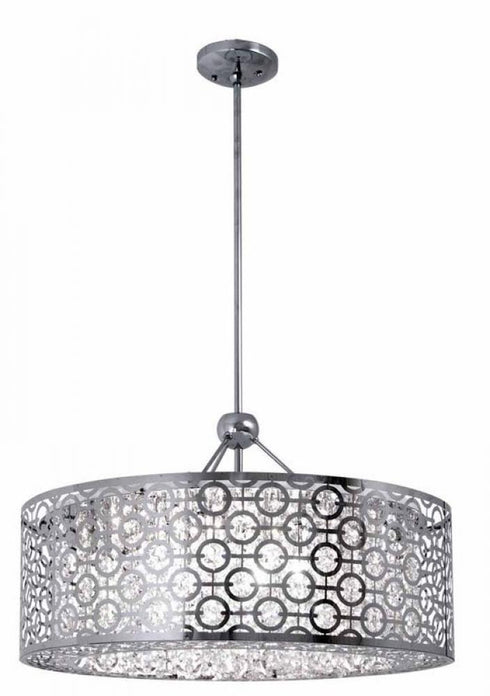 DVI Lighting Eclipse 11 Inch Pendant Model: DVP5830CH-CRY