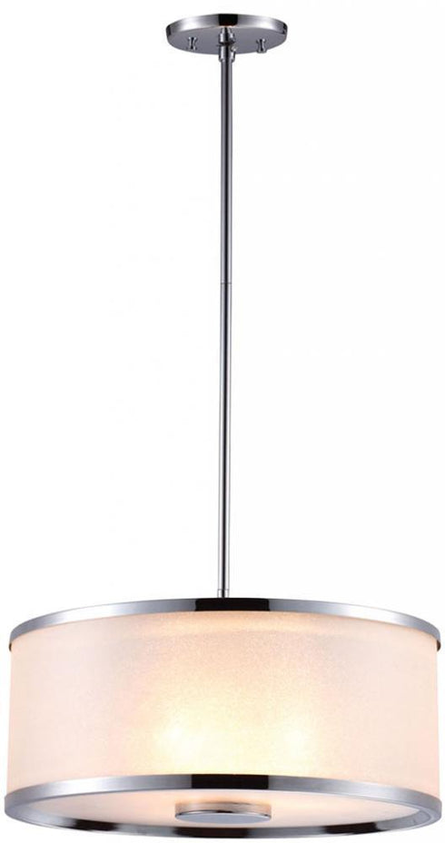 Dvi Lighting Milan 9 Inch Pendant Model: DVP5307CH-SD