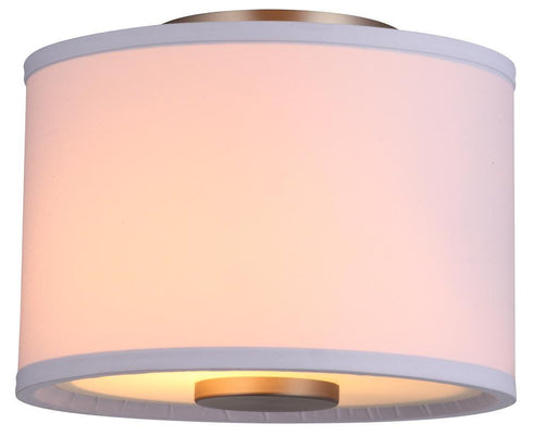 DVI Lighting Milan 9 Inch Semi Flush Mount Model: DVP5304CH-SD