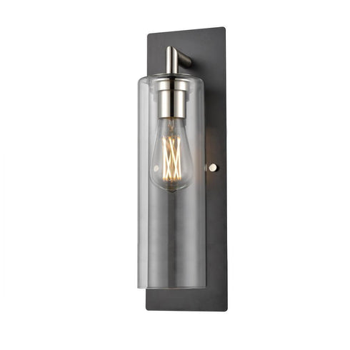 DVI Lighting Barker Outdoor Sconce Model: DVP24772BK-CL
