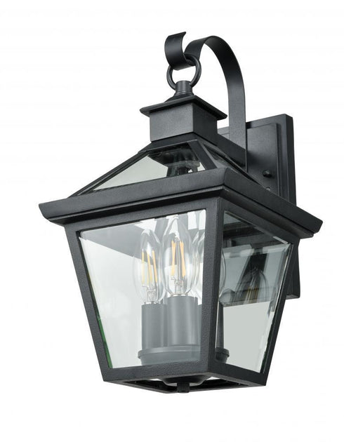 DVI Lighting Manor House 15.25 Inch Outdoor Wall Sconce Model: DVP34171BK-CL