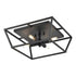 DVI Lighting Cabot Trail 4 Light Flush Mount Model: DVP43811GR
