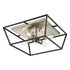 DVI Lighting Cabot Trail 4 Light Large Flush Mount Model: DVP43812GR
