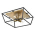 DVI Lighting Cabot Trail 4 Light Large Flush Mount Model: DVP43812GR