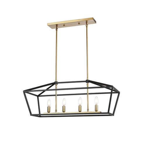 DVI Lighting Cabot Trail 4 Light Linear Model: DVP43802GR