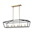DVI Lighting Cabot Trail 6 Light Linear Model: DVP43804GR