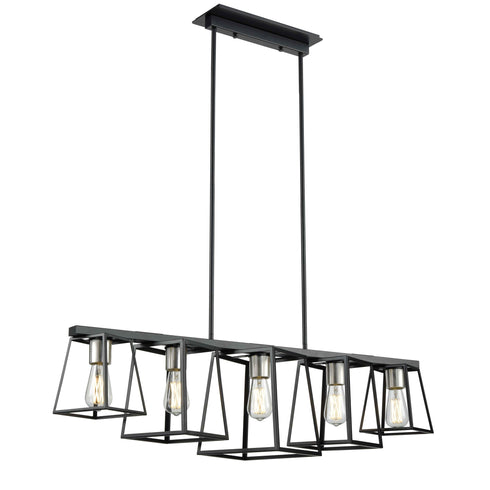 DVI Lighting Cape Breton 5 Light Linear Model: DVP29004MF+EB