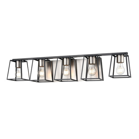 DVI Lighting Cape Breton 5 Light Vanity Model: DVP29055MF+EB
