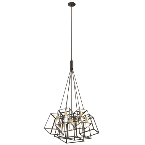 DVI Lighting Cape Breton 7 Light Pendant Model: DVP29057MF+EB