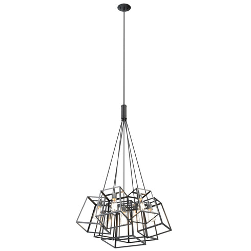 DVI Lighting Cape Breton 7 Light Pendant Model: DVP29057MF+EB