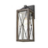 DVI Lighting County Fair Large Sconce Model: DVP43372BK+IW-CL