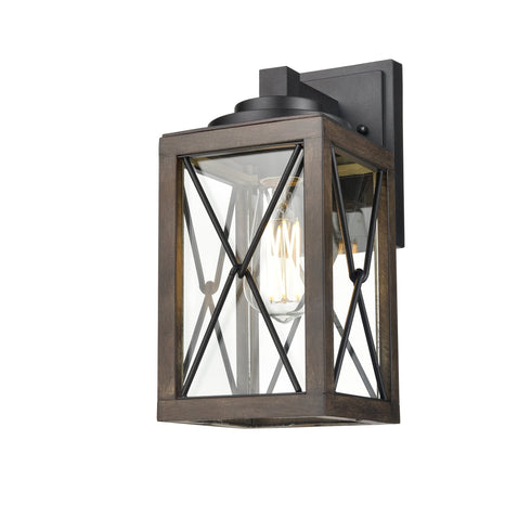 DVI Lighting County Fair Small Sconce Model: DVP43371BK+IW-CL