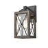 DVI Lighting County Fair Small Sconce Model: DVP43371BK+IW-CL