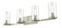DVI Lighting Erin 4 Light Vanity Model: DVP9084BN-CL