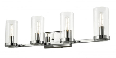 DVI Lighting Erin 4 Light Vanity Model: DVP9084BN-CL