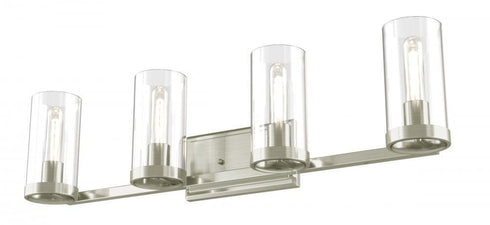 DVI Lighting Erin 4 Light Vanity Model: DVP9084BN-CL