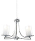 DVI Lighting Essex 3 Light Semi Flush Mount Model: DVP9023BN-OP