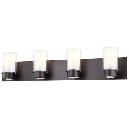 DVI Lighting Essex 4 Light Vanity Model: DVP9044BN-OP