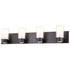 DVI Lighting Essex 4 Light Vanity Model: DVP9044BN-OP