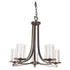 DVI Lighting Essex 5 Light Chandelier Model: DVP9025BN-OP