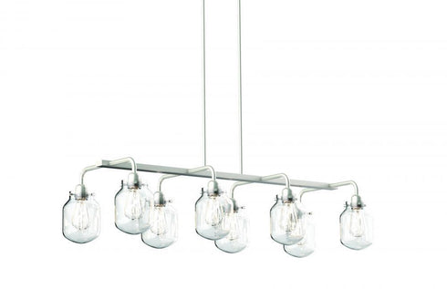 DVI Lighting Lexington 11.25 Inch Linear Pendant Model: DVP22702SN-CL