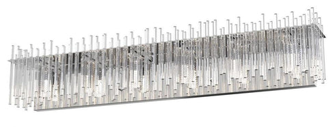 Dvi Lighting Swizzle 7.75 Inch Four Light Model: DVP23444CH-CRY