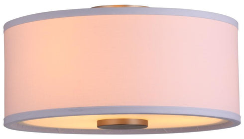 DVI Lighting Milan 9 Inch Semi Flush Mount Model: DVP5303CH-SD