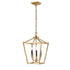 DVI Lighting Lundy's Lane 3 Light Pendant Model: DVP30147MF+GR