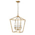 DVI Lighting Lundy's Lane 6 Light Foyer Model: DVP30148MF+GR