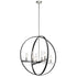 DVI Lighting Mont Royal 8 Light Pendant Model: DVP28850CH/SN-CL
