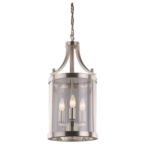DVI Lighting Niagara 3 Light Foyer Model: DVP4410GR/IW