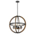 DVI Lighting Okanagan 4 Light Orb Model: DVP38650GR+IW-CL